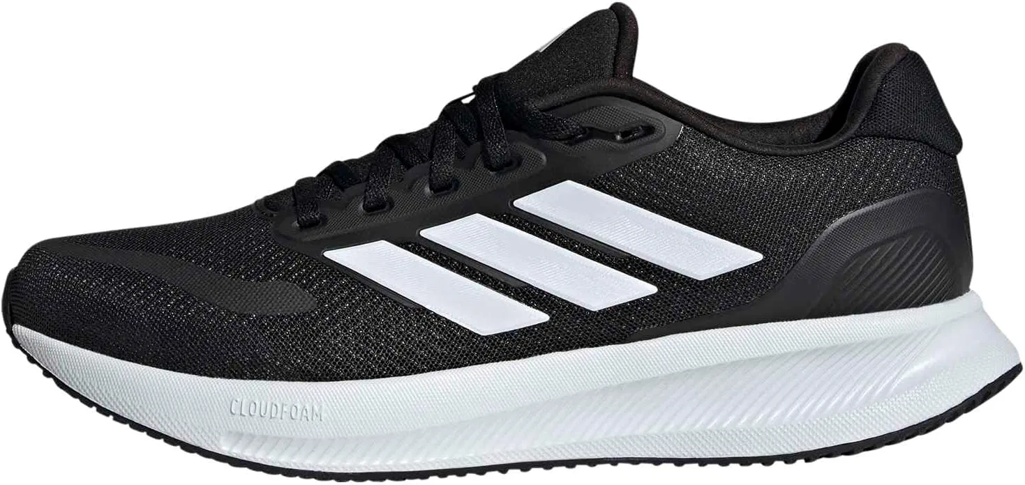 Мужские беговые кроссовки Adidas Runfalcon 5, Core Black Cloud White Core Black