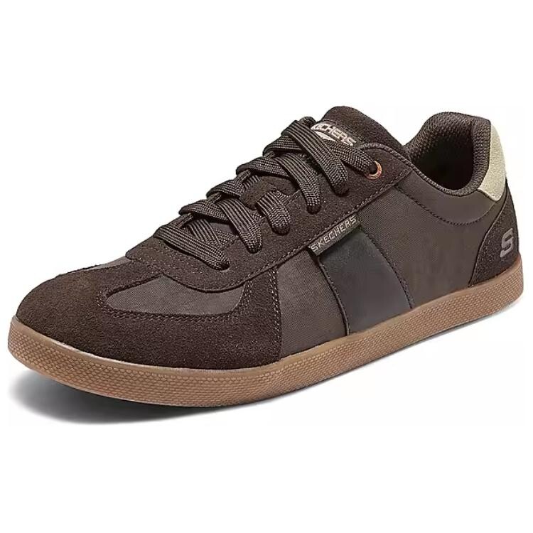 Мужские кроссовки Skechers для скейтбординга, низкие, коричневые — фото 2