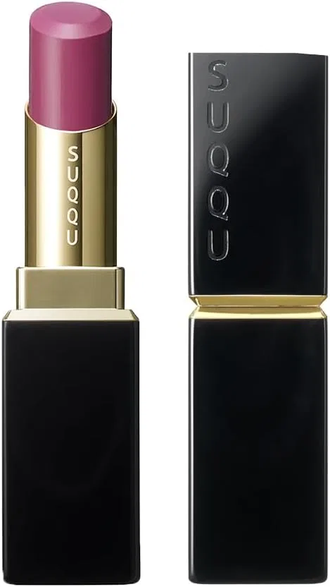 Губная помада с блеском Suk Moisture Glaze Lipstick, цвет 05 Yellow Purple, в комплекте маска для лица