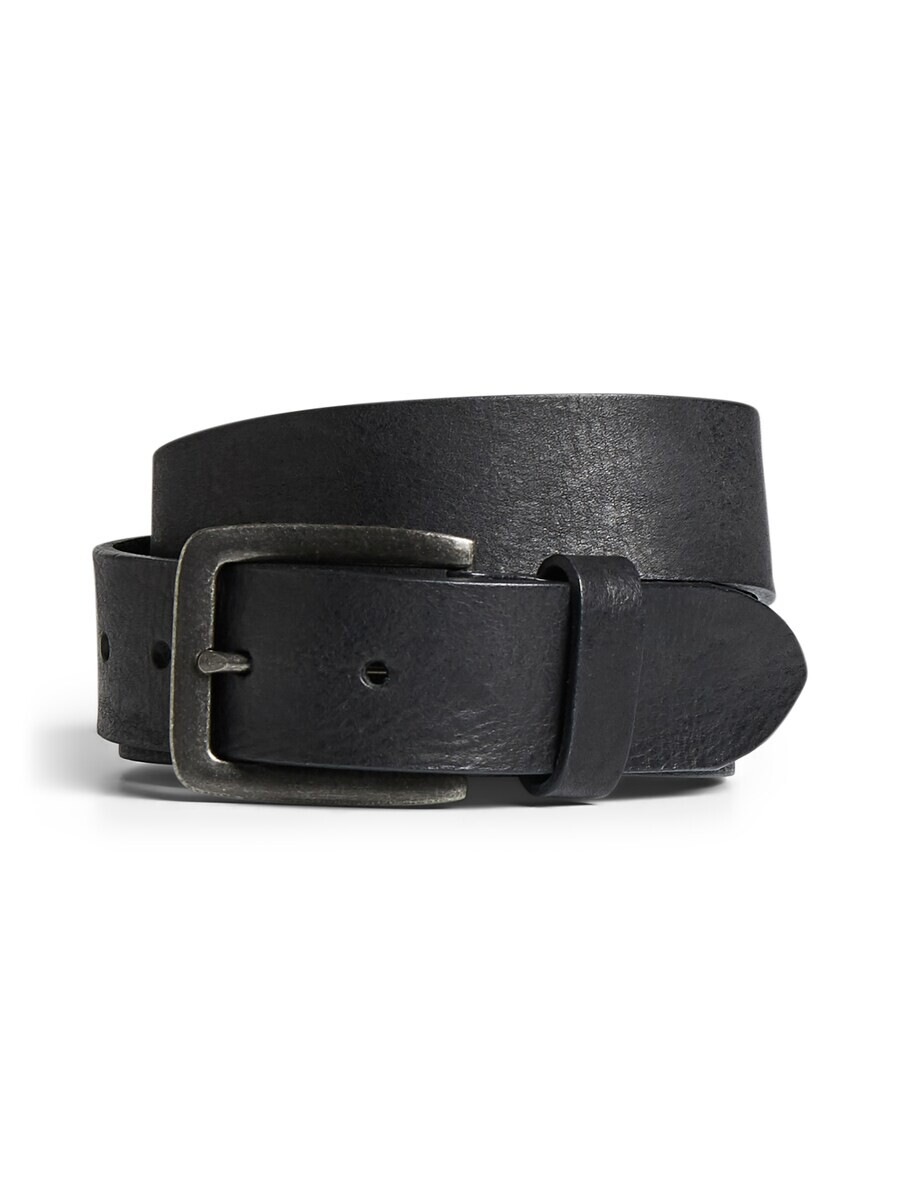 

Кожаный ремень JACK & JONES Belt Victor, черный