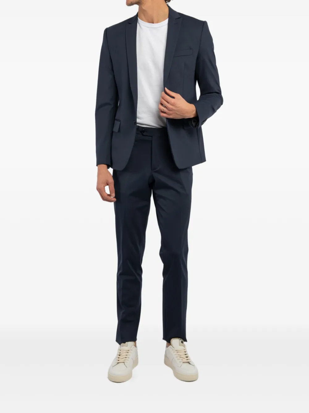 

Костюм с однобортным пиджаком Reveres 1949, синий