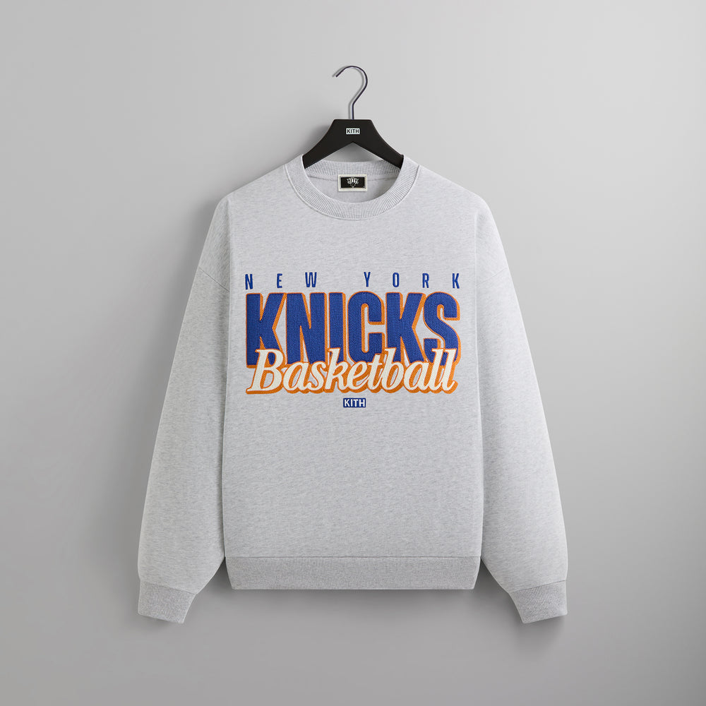 

Толстовка Kith for the New York Knicks Classic Vintage Nelson Crewneck, цвет Light H
