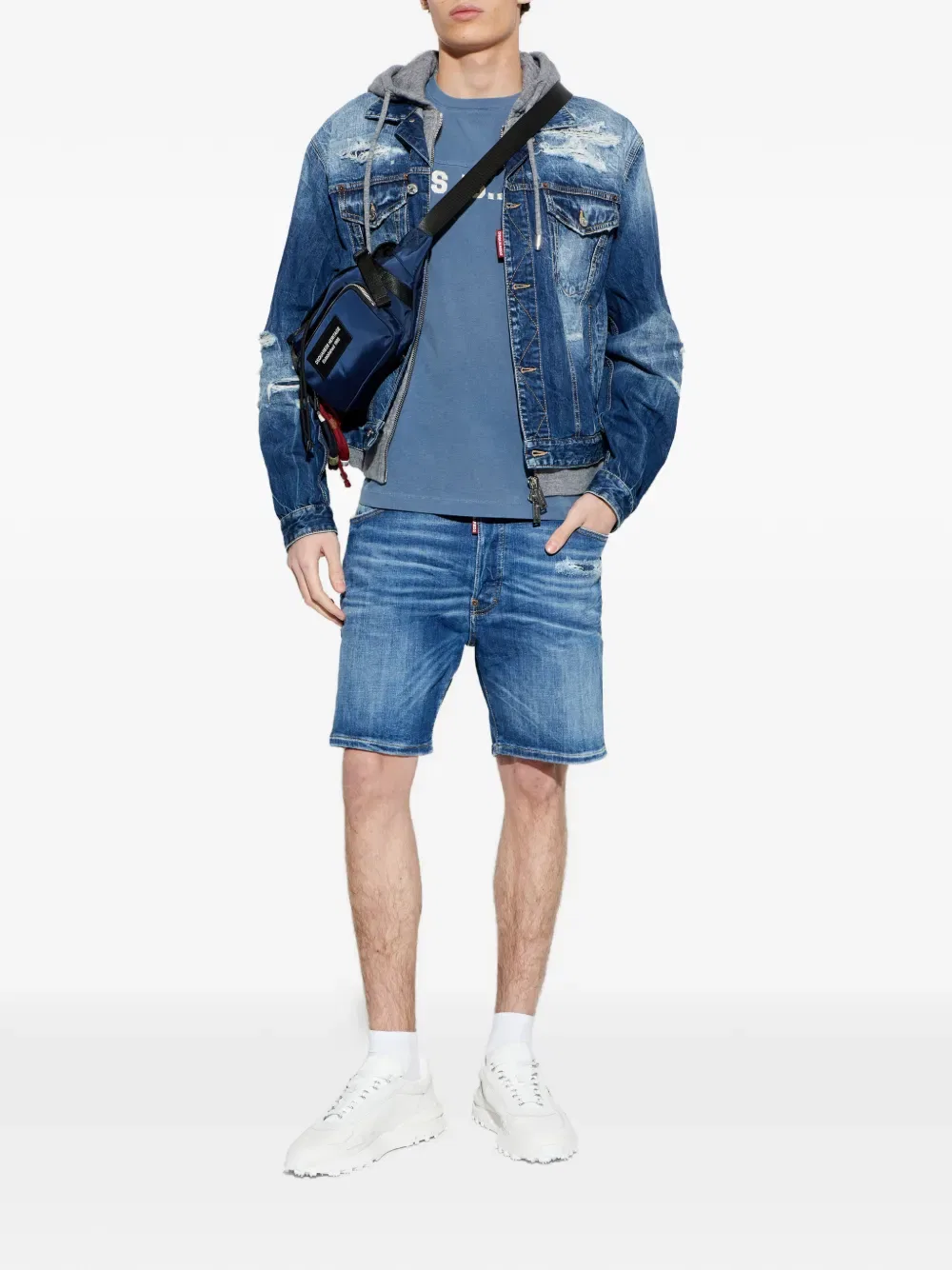 Футболка This Is Dsquared2, синий — фото 2