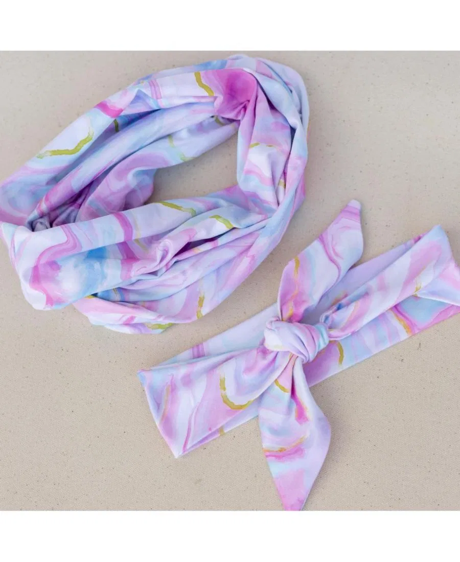 Женская роскошная бамбуковая повязка на голову с узлом Headbands Of Hope, мультиколор — фото 3