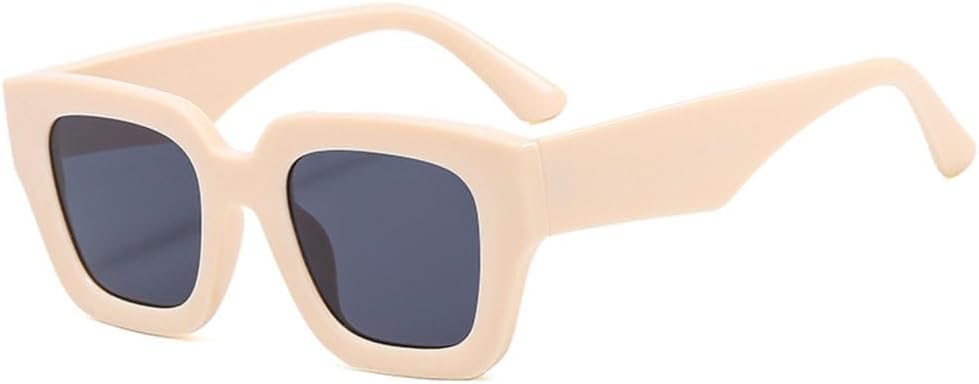 

Винтажные квадратные солнцезащитные очки 2027 года для женщин и мужчин, с широкими дужками и крупной оправой, модные солнцезащитные очки, летние ретро-тренды MTZJH, C16