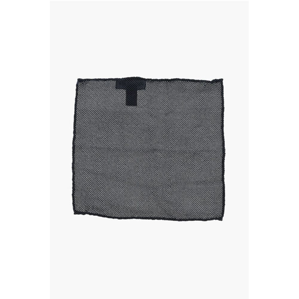 

Однотонный шелковый нагрудный платок Dsquared2, синий