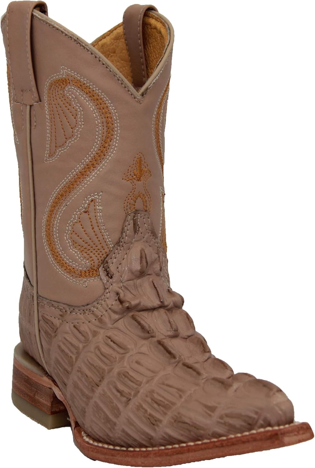 

Детские сапоги в стиле Дикий Запад с принтом крокодила и аллигатора для малышей и маленьких детей The Western Shops, Orix Snip Toe