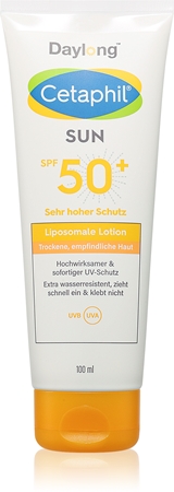 

Лосьон для загара для чувствительной кожи Daylong Cetaphil SUN Liposomal Lotion, SPF 50+ 100 ml