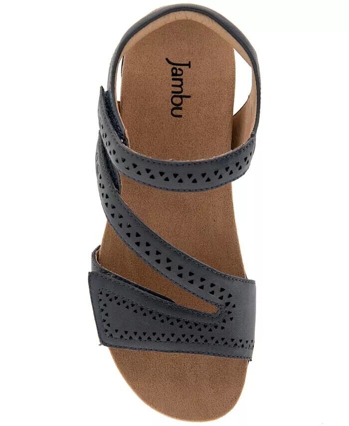 Женские повседневные сандалии Makayla Slip on Flat Jambu, синий — фото 4