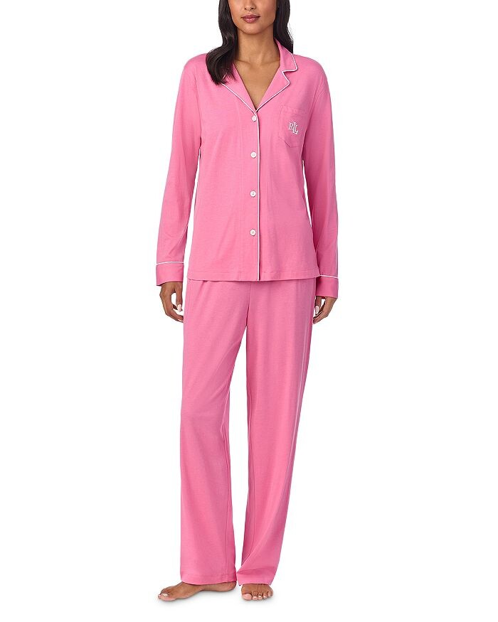 

Пижамный комплект Lauren Ralph Lauren, розовый