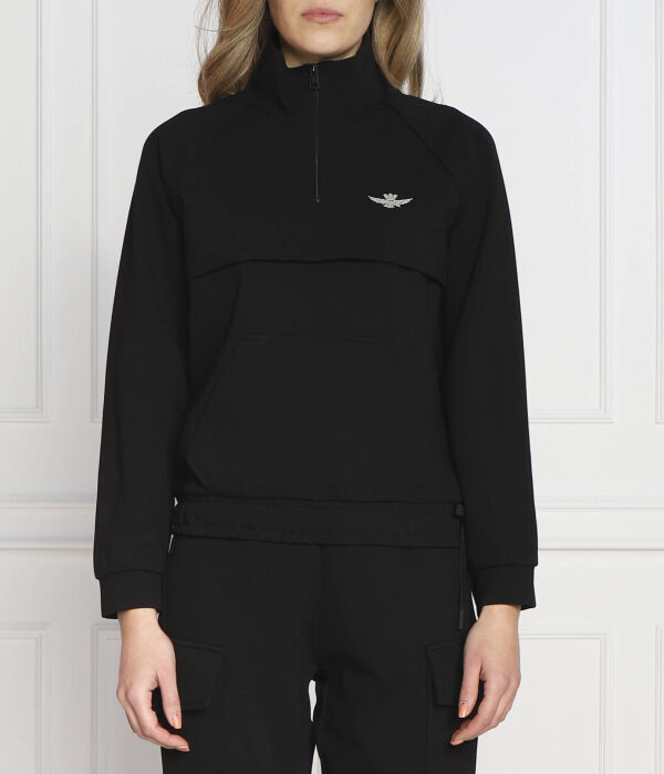 

Свитер Regular fit Aeronautica Militare, черный