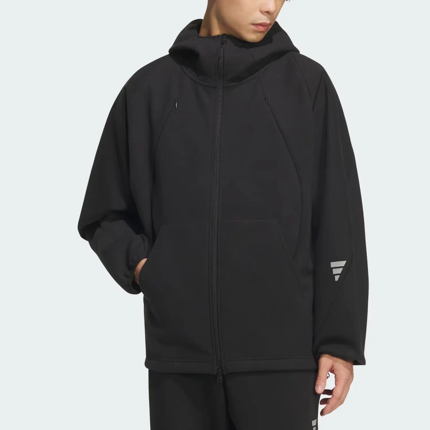 Футболка FOS FW25 FUTURE STYLE свитшот куртка мужская Adidas, черный — фото 3