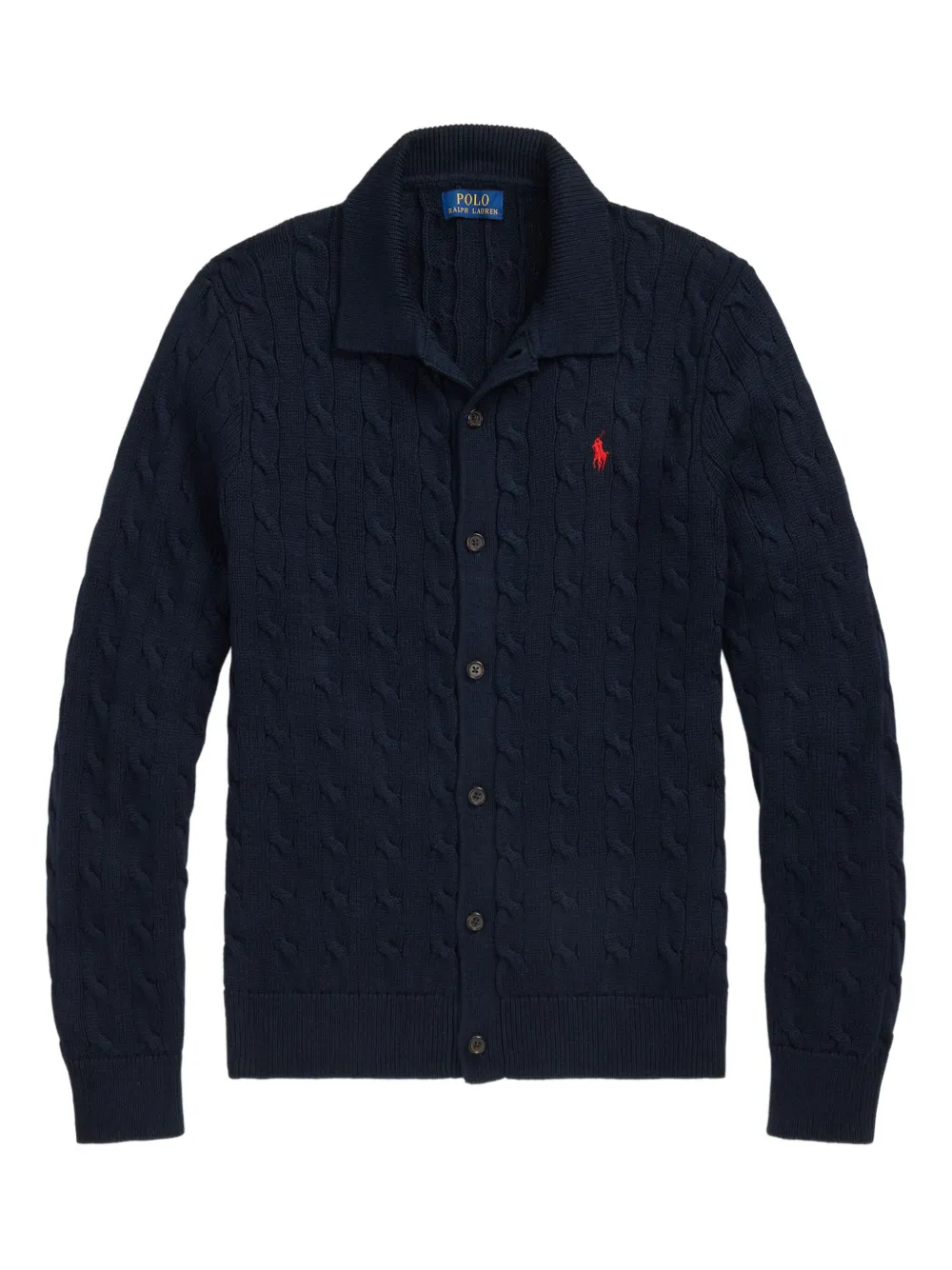 

Кардиган фактурной вязки POLO RALPH LAUREN, синий