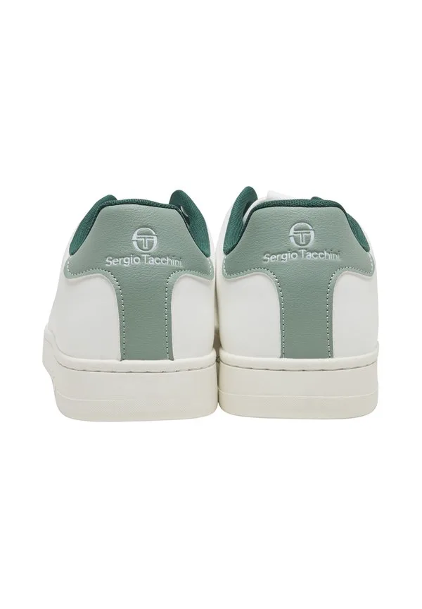 Кроссовки bravo ltx Sergio Tacchini, White Pineneedle Iceberg/Green Wax /Yellow — фото 4