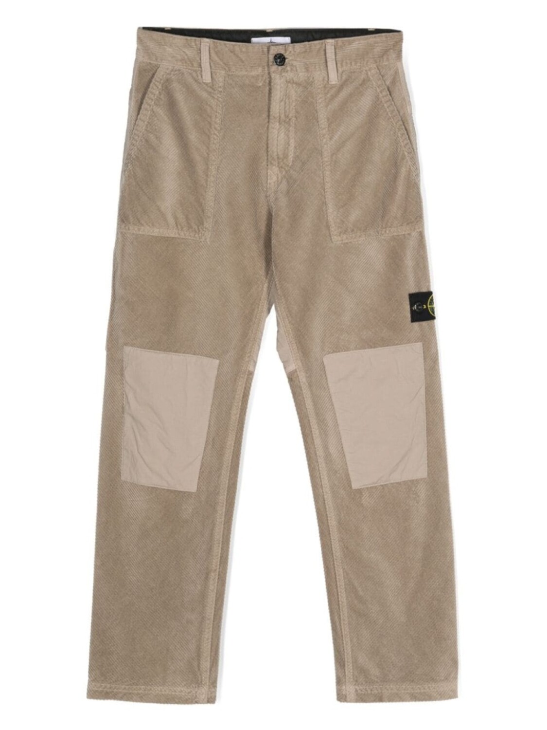 

Stone Island Junior вельветовые брюки 30303, серый