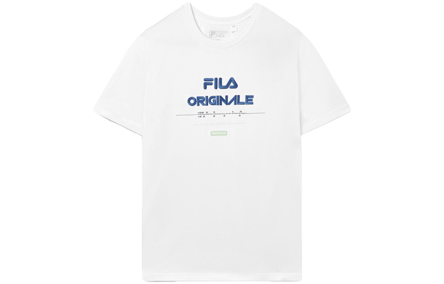 

Футболка мужская полоскающая белая Fila, цвет Gargle white