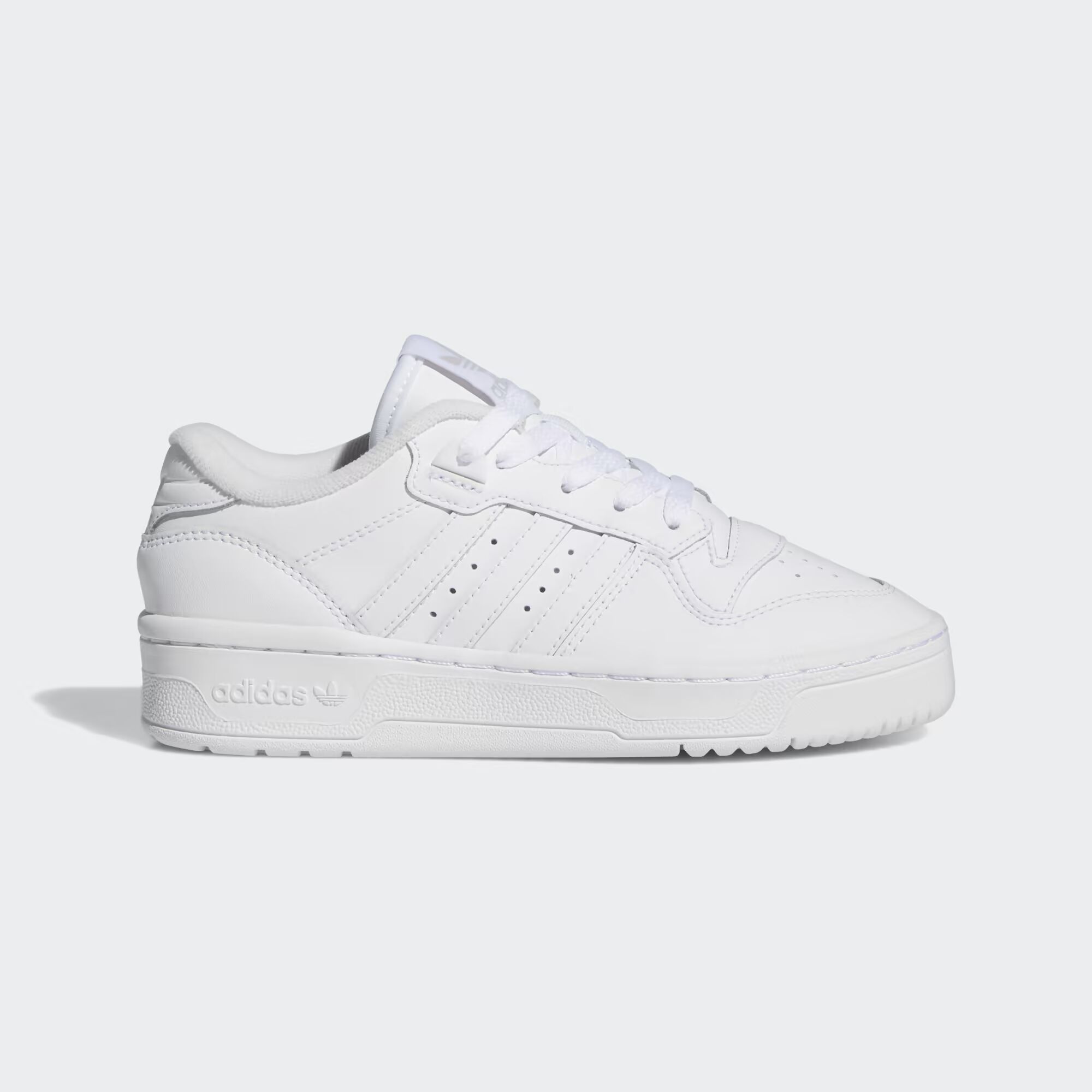 

Полуботинки Rivalry для детей Adidas, цвет Cloud White/Cloud White/Grey One