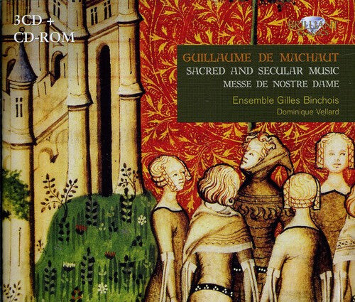 

CD диск De Machaut / Vellard / Ensemble Gilles Binchois: Sacred & Secular Music