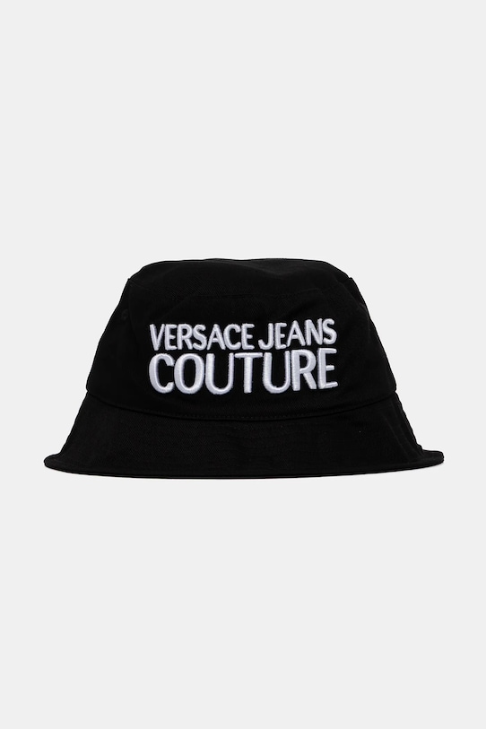 

Хлопковая шляпа Versace Jeans Couture, черный