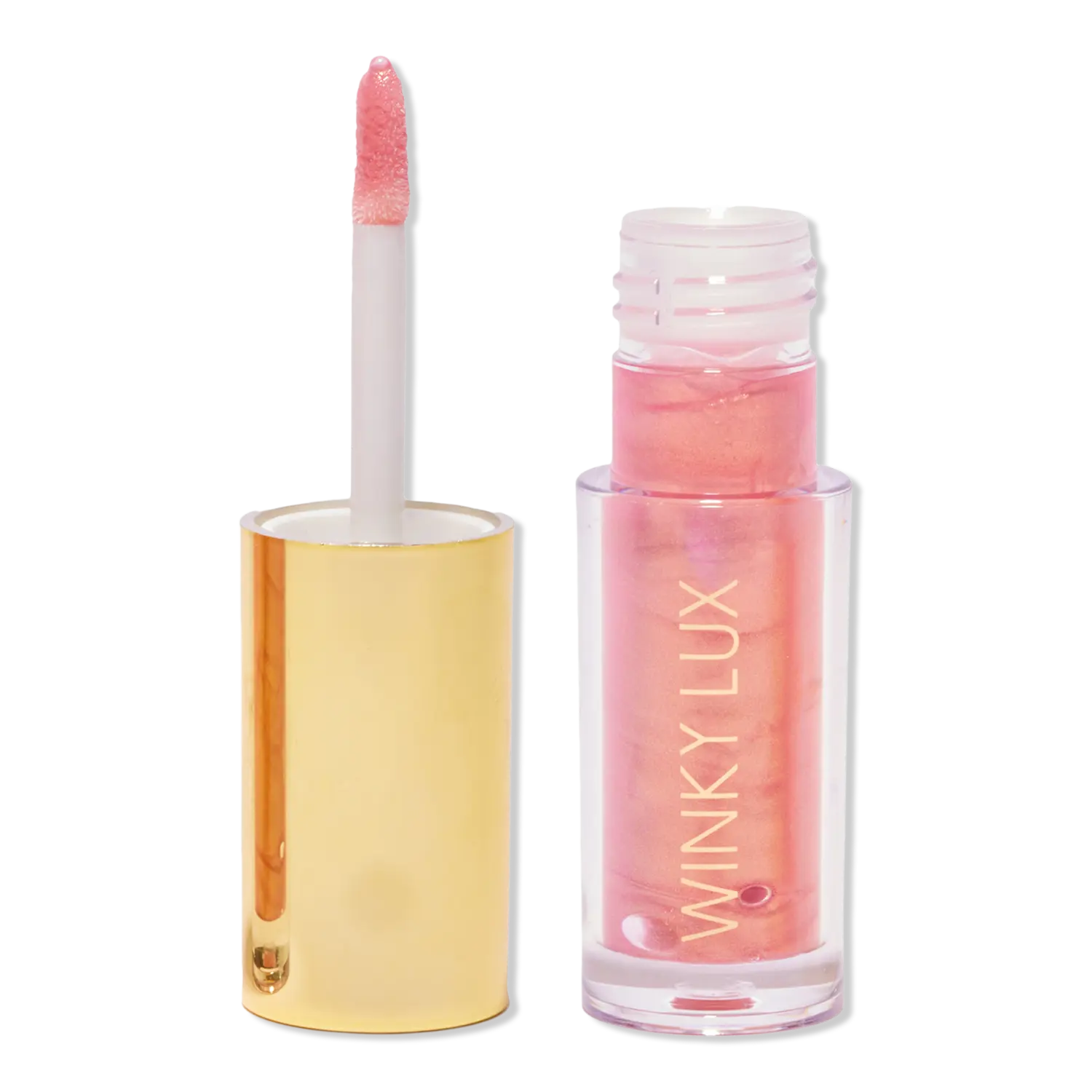 

Очень полезное масло для губ Winky Lux, Pink Opal (golden pink shimmer)