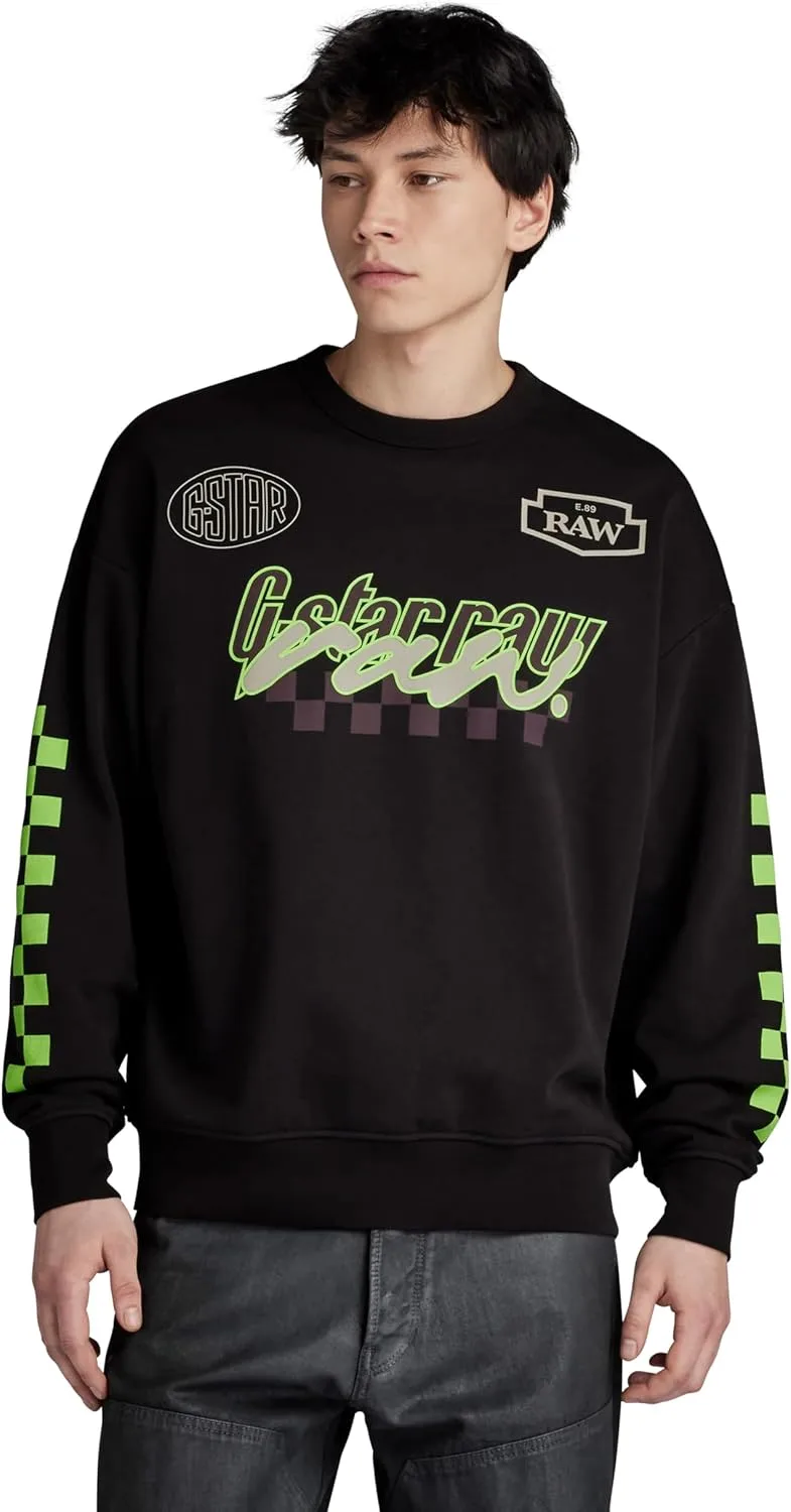 

G-Star мужской свитшот Moto Sport Graphic Loose