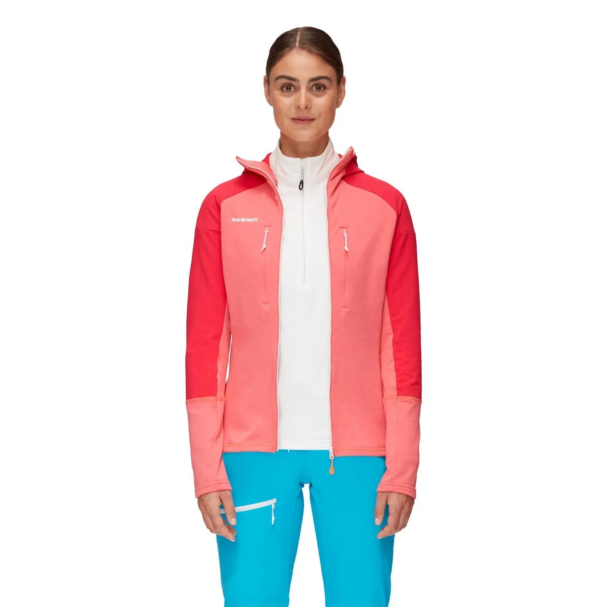 

Женский горный флис Mammut EISWAND ADVANCED, красный