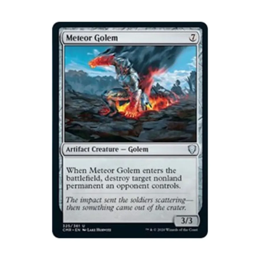 

CCG Метеоритный голем (325) (U), MTG - Commander Legends