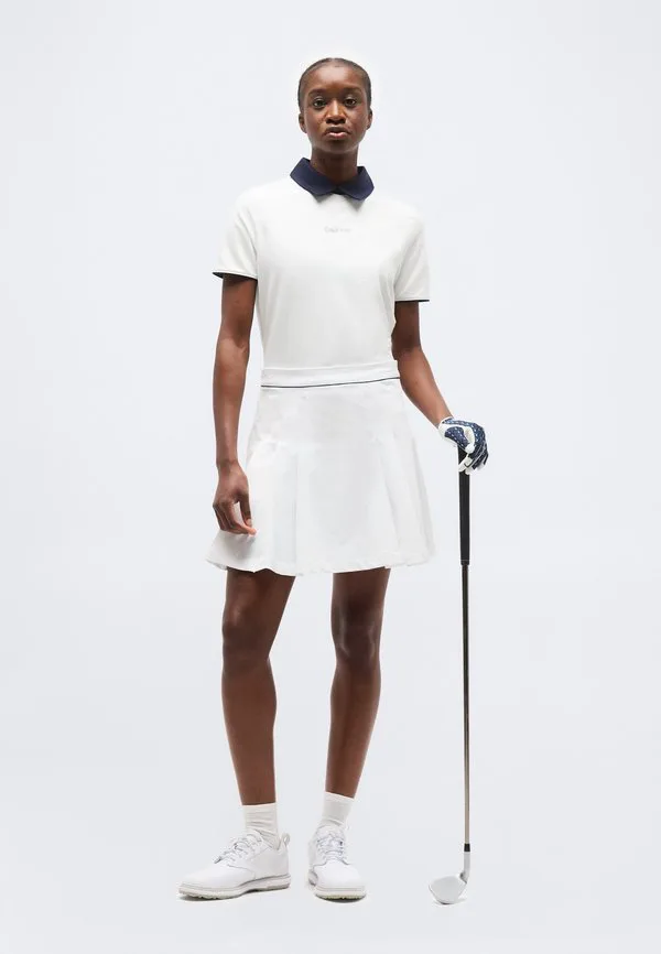 Спортивная юбка-шорты skylar в складку Calvin Klein Golf, White — фото 2