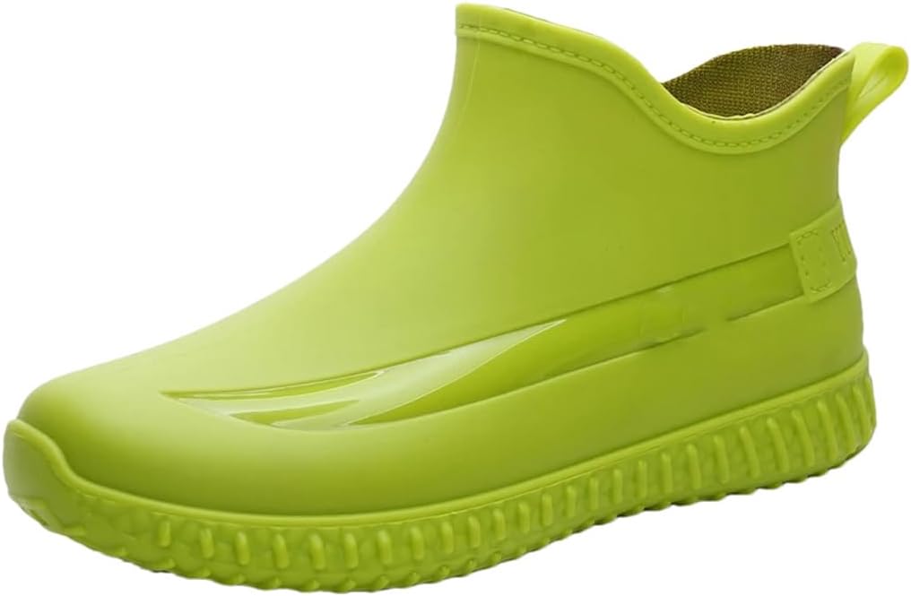 

Мужские дождевые ботинки Wjnvfioo, модная обувь для рыбалки, повседневная водонепроницаемая, удобная, противоскользящая, износостойкая, En8