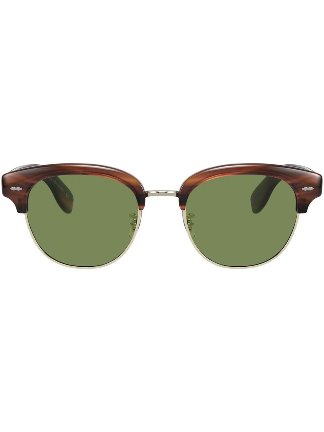 

Солнцезащитные очки Cary Grant 2 Sun Oliver Peoples, зеленый