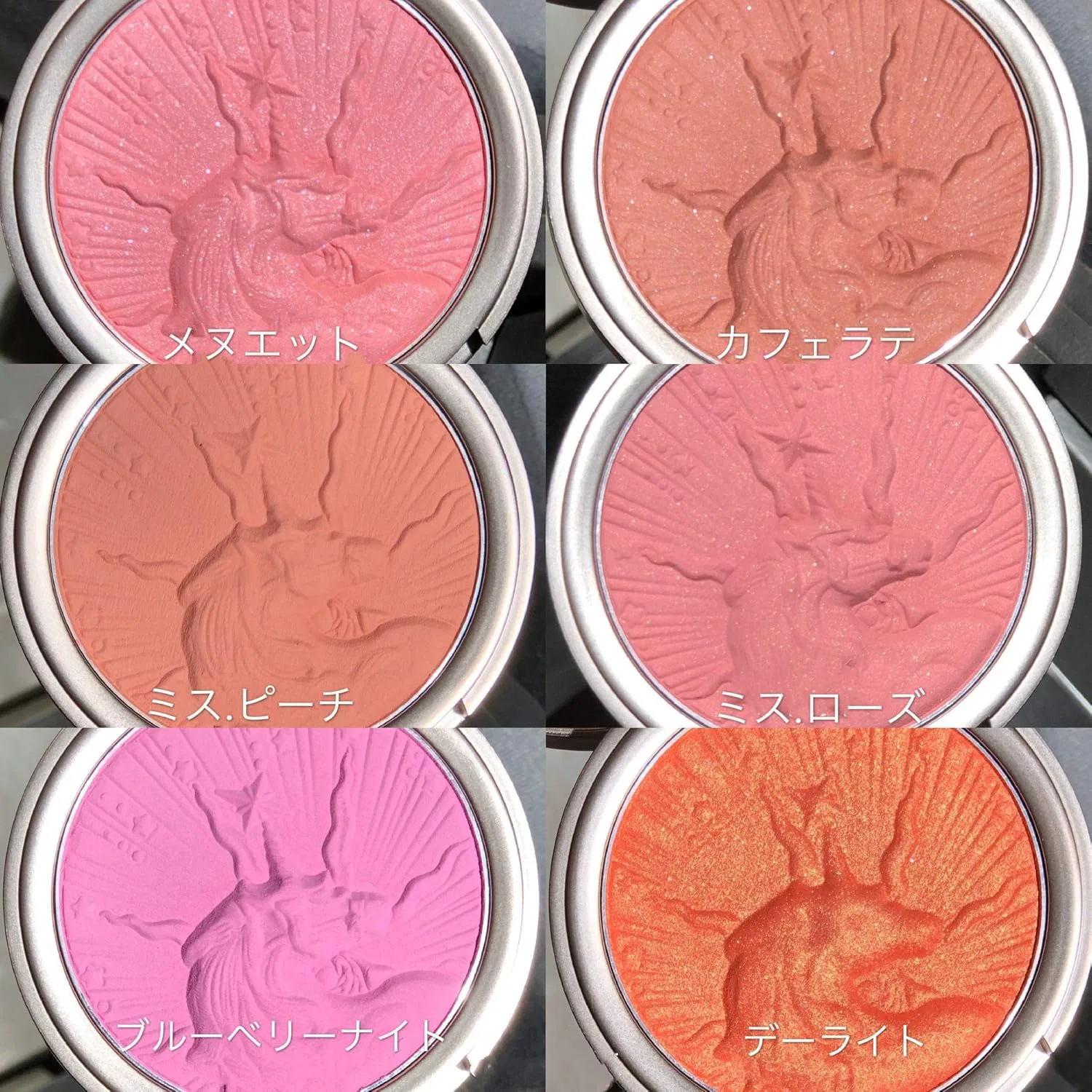 Румяна Unicorn Series Cheek Blush Blueberry Night Flower Knows — фото 4