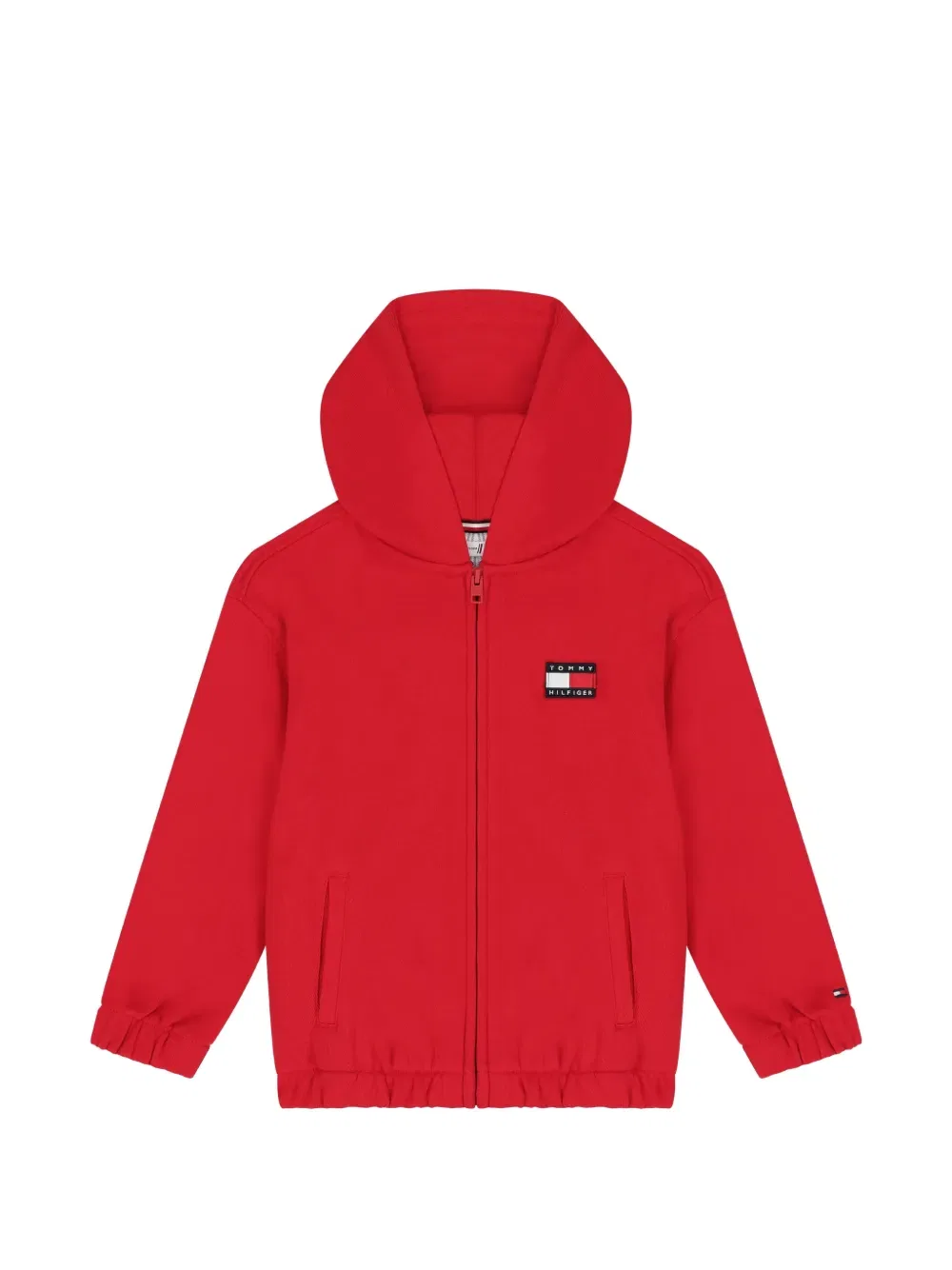 Толстовка с капюшоном и застежкой-молнией Tommy Hilfiger Junior, красный