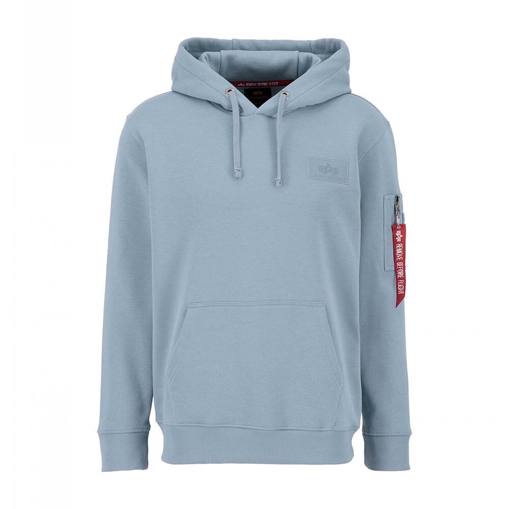 

Худи Alpha Industries Back Print, синий