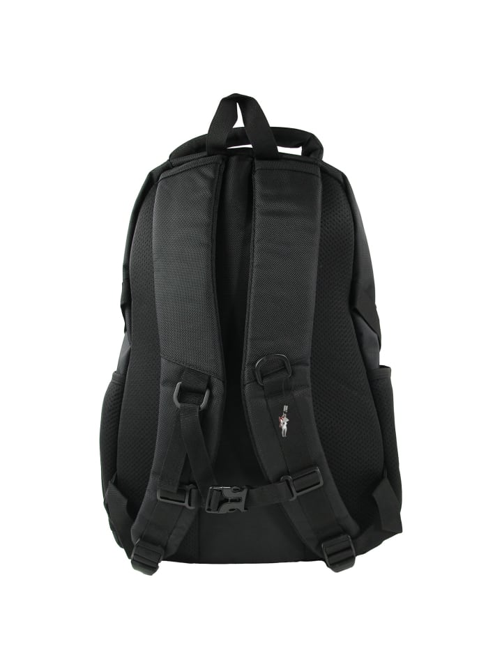 

Рюкзак для отдыха из полиэстера Travel N Meet, черный, примерно 32 см Travel n meet