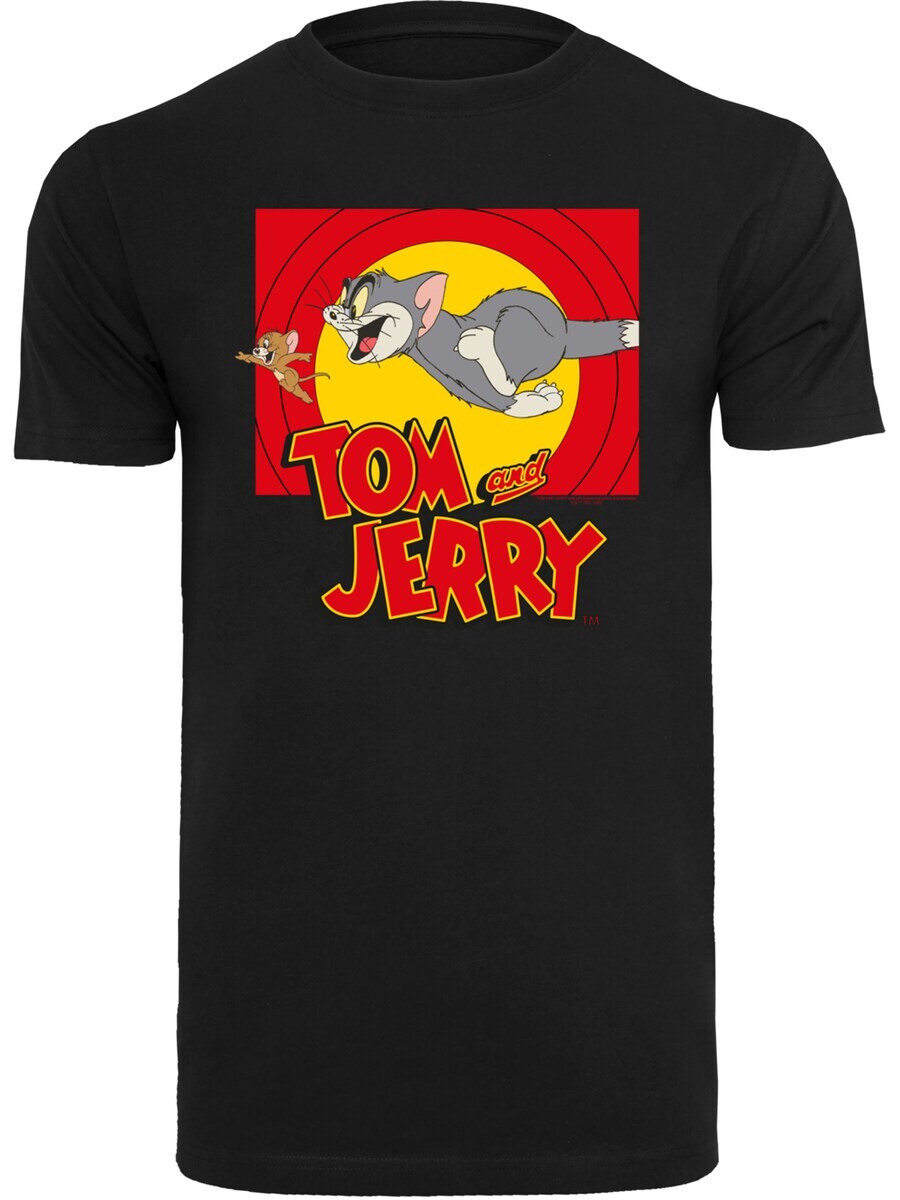 

Классическая футболка F4NT4STIC Shirt Tom und Jerry Chase Scene, черный