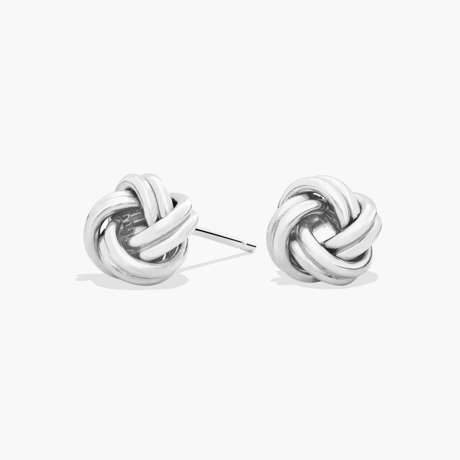 

Серьги Love Knot из итальянского стерлингового серебра Blue Nile