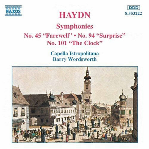 

CD диск Haydn / Wordsworth / Capella Istropolitana: Symphonies 45, 94 & 101