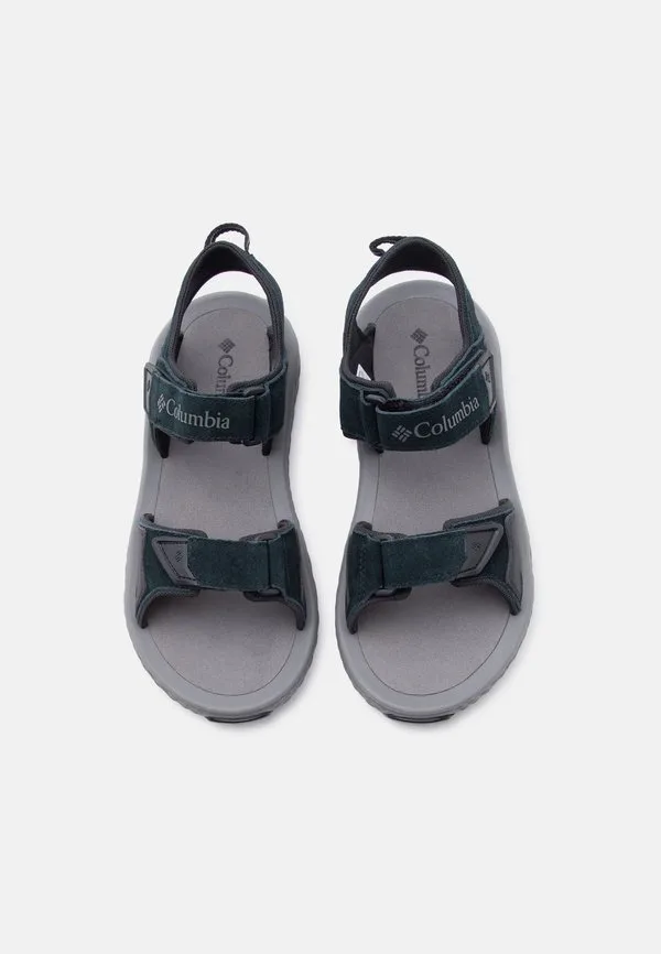 Сандалии для ходьбы konos hiker с двумя ремешками Columbia, Black/Titanium — фото 4