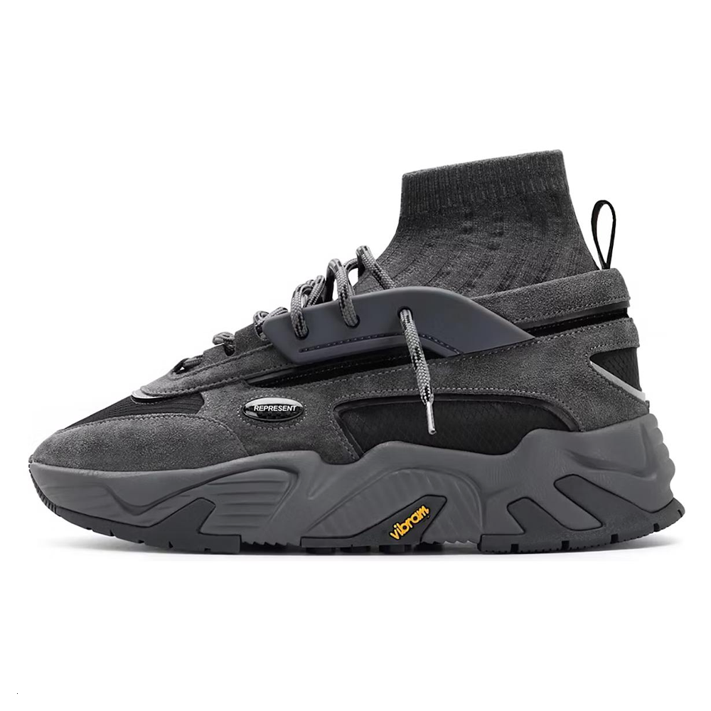 

REPRESENT Кроссовки High top Casual мужские Gray