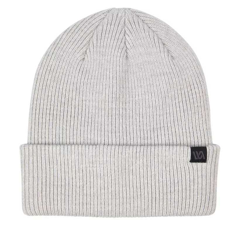 

Мужская шапка в рубчик VRST, цвет Light Heather Grey