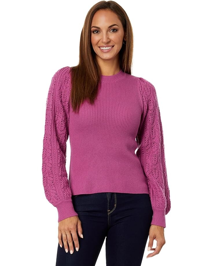 

Свитер Splendid Phoebe Pointelle Sweater, цвет Magenta