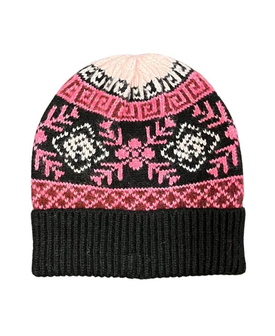 

Вязаная шапка-бини в стиле фэрайсл Marcus Adler, Pink