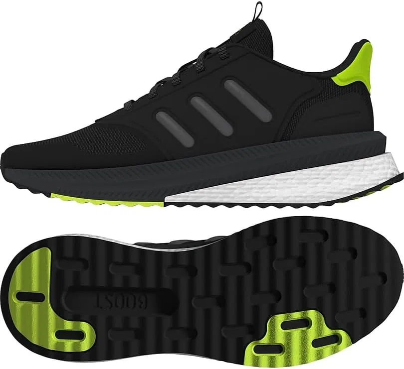 Кроссовки Adidas Unisex X_plrphase Low (не для футбола), Core Black Carbon Lucid Lemon