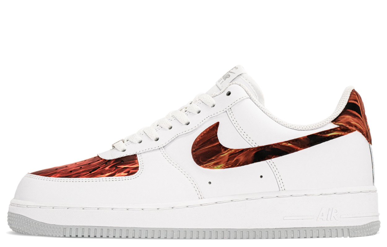 

Nike Кроссовки Air Force 1 Low для скейтбординга, мужские, красные, белые