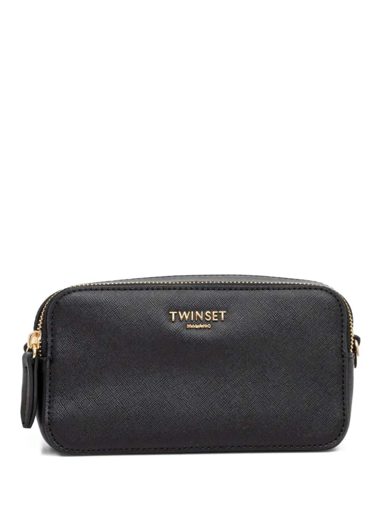 

Фактурная сумка через плечо TWINSET, черный