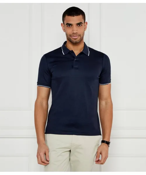

Футболка поло Slim fit Calvin Klein, синий