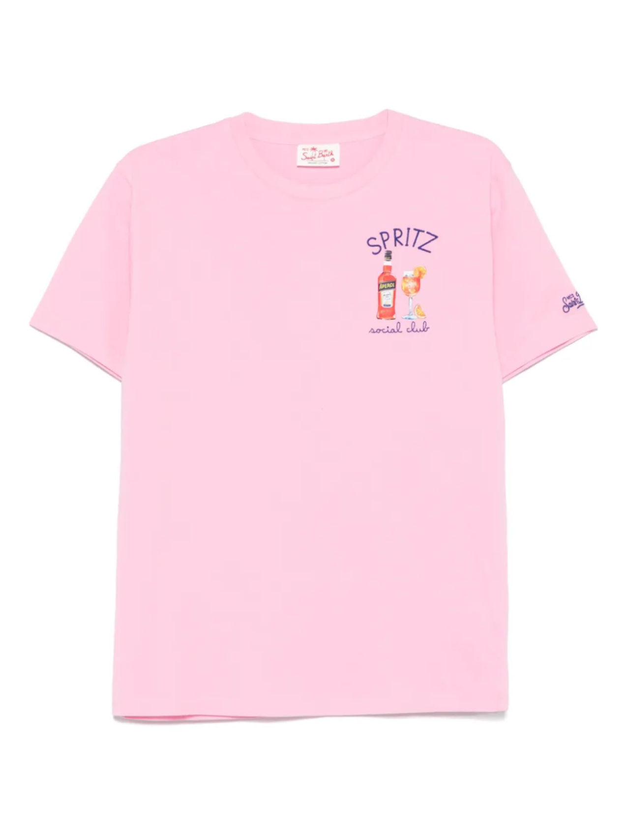 

MC2 Saint Barth Spritz Social Club Футболка, розовый