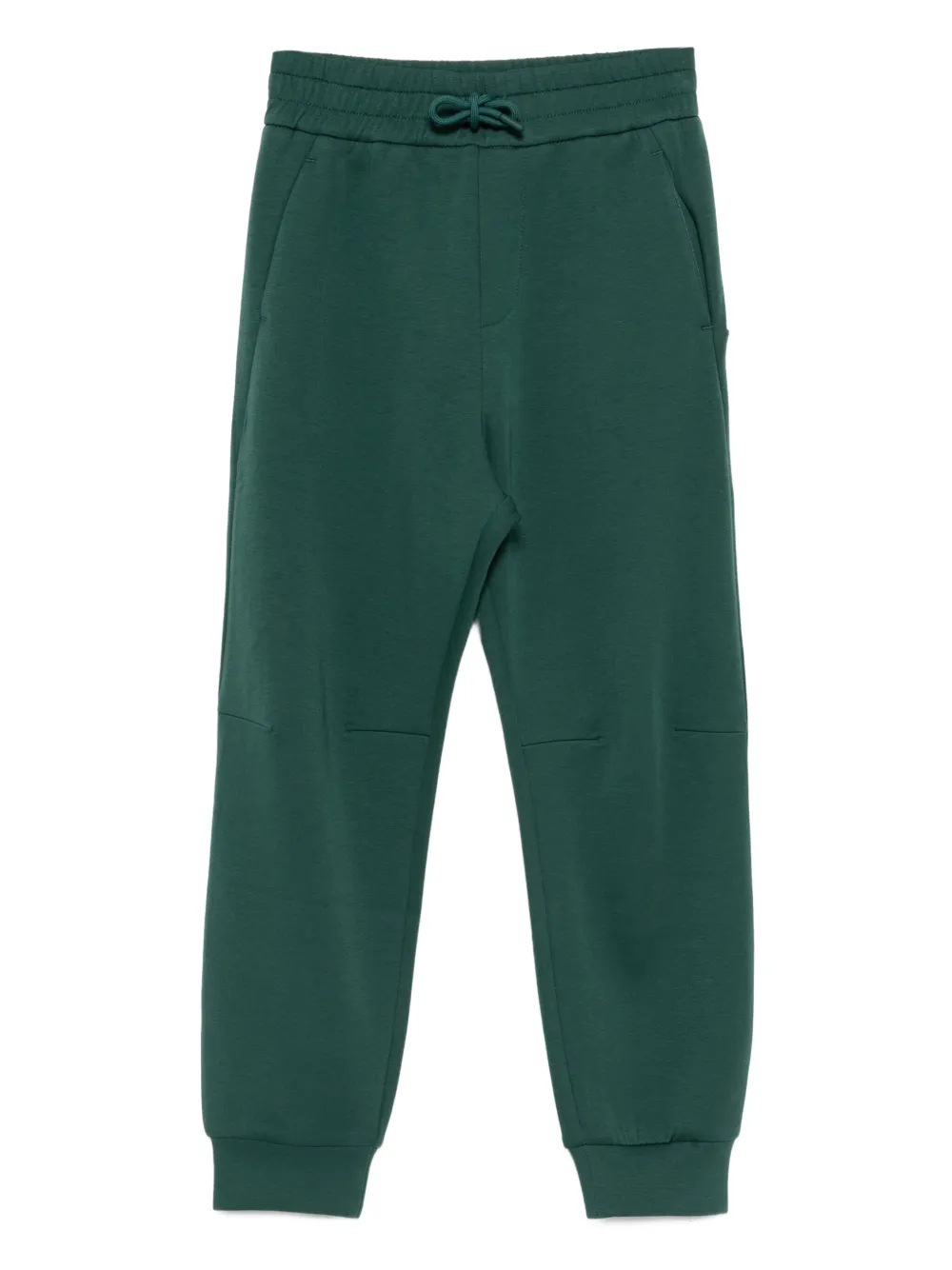 

Спортивные брюки с вышитым логотипом Emporio Armani Kids, зеленый