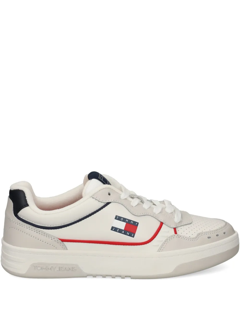 

Кожаные кроссовки с логотипом Tommy Jeans, белый
