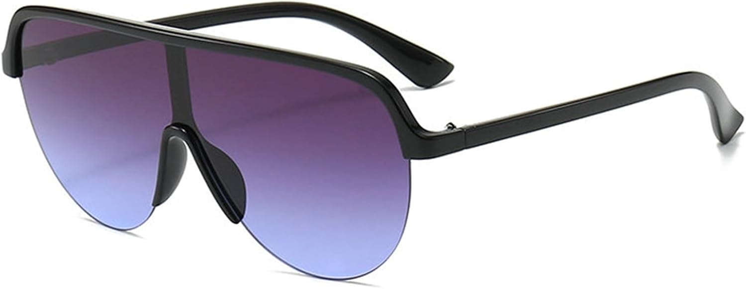 

Willochra — большие цельные солнцезащитные очки с зеркальными линзами для женщин, модные очки в стиле Y2K с плоскими зеркальными линзами для мужчин, очки в стиле хип-хоп, Gary